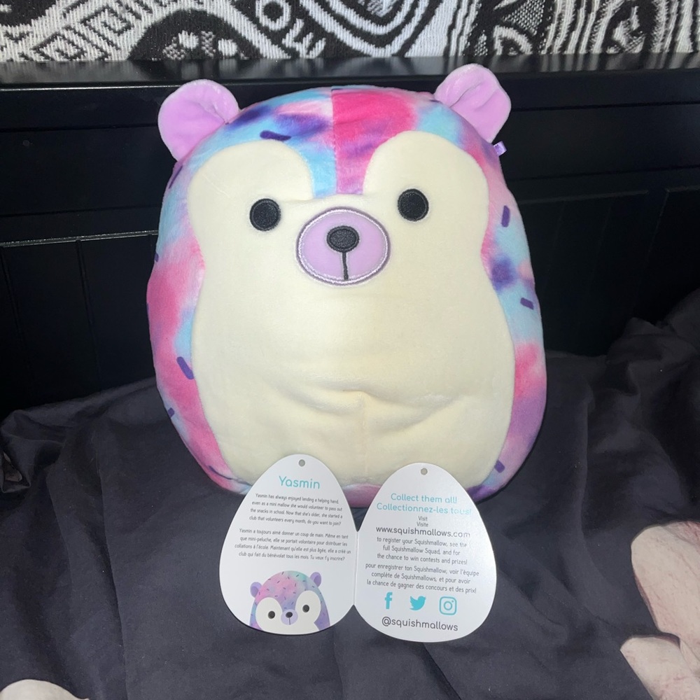BNWT Yasmin the hedgehog Squishmallow